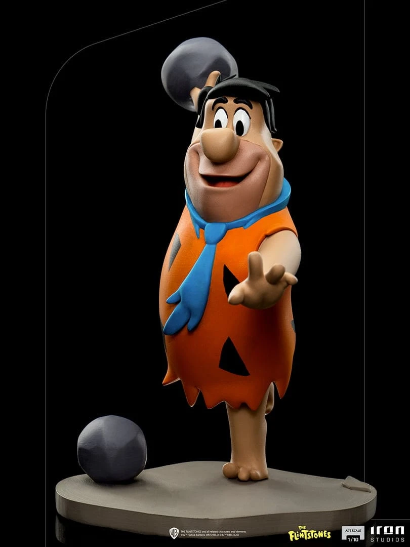 Official Iron Studios The Flintstones Fred Flintstone 1:10 Art Scale Statue Premium Collectibles 6 Official Iron Studios The Flintstones Fred Flintstone 1:10 Art Scale Statue Premium Collectibles