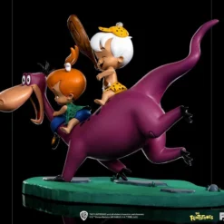 Official Iron Studios The Flintstones Dino, Pebbles And Bamm-Bamm 1:10 Art Scale Statue Premium Collectibles 10 Official Iron Studios The Flintstones Dino, Pebbles And Bamm-Bamm 1:10 Art Scale Statue Premium Collectibles