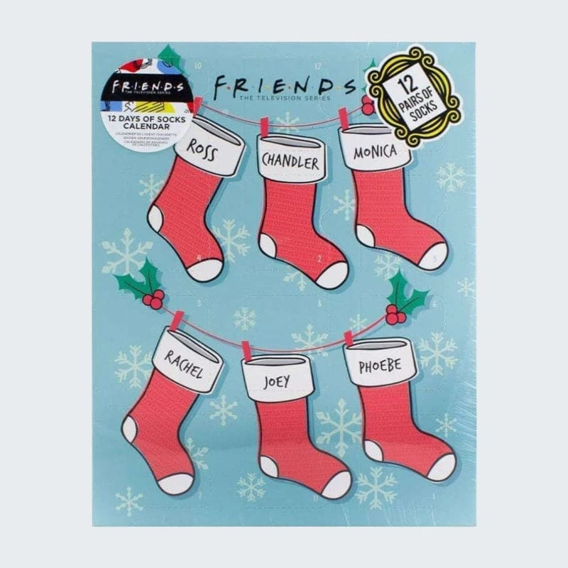 Official Friends Sock Advent Calendar 2021 Home & Office 3 Official Friends Sock Advent Calendar 2021 Home & Office