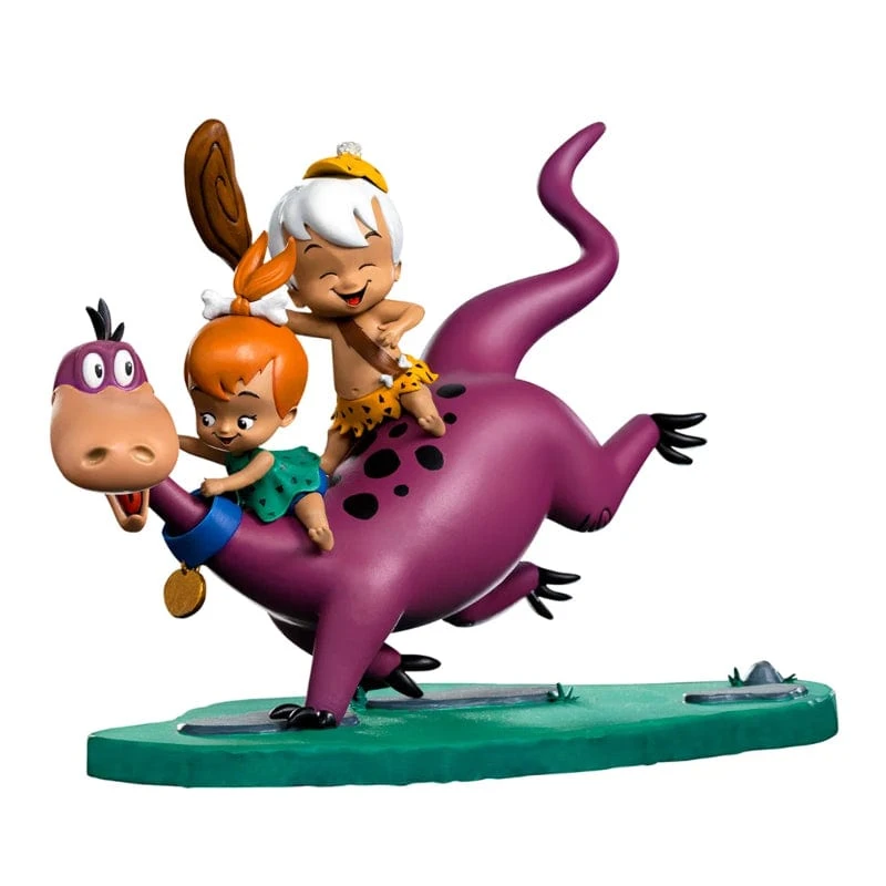 Official Iron Studios The Flintstones Dino, Pebbles And Bamm-Bamm 1:10 Art Scale Statue Premium Collectibles 3 Official Iron Studios The Flintstones Dino, Pebbles And Bamm-Bamm 1:10 Art Scale Statue Premium Collectibles