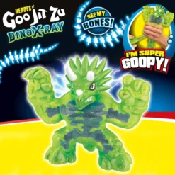 Heroes Of Goo Jit Zu Dino X-Ray Tritops Hero Pack Gifts For Kids