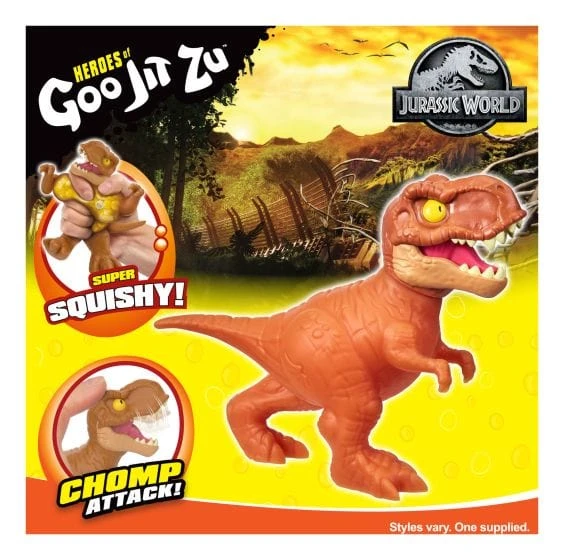 Heroes Of Goo Jit Zu Heroes Jurassic World Single Pack T-Rex 3 Heroes Of Goo Jit Zu Heroes Jurassic World Single Pack T-Rex