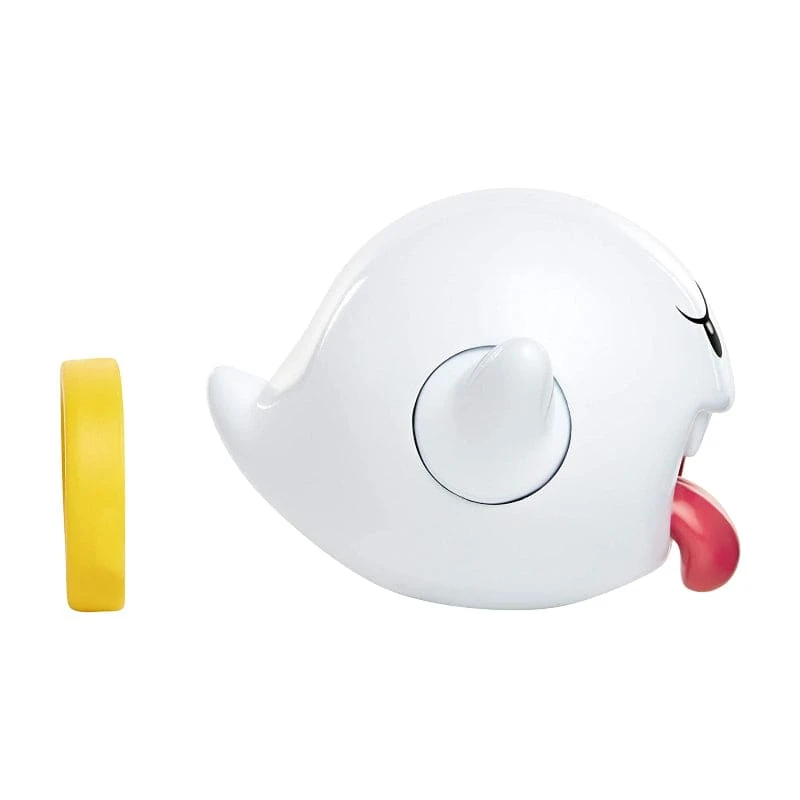 Official Super Mario Boo With Gold Coin 10cm / 4" Figure Nintendo 4 Official Super Mario Boo With Gold Coin 10cm / 4" Figure Nintendo