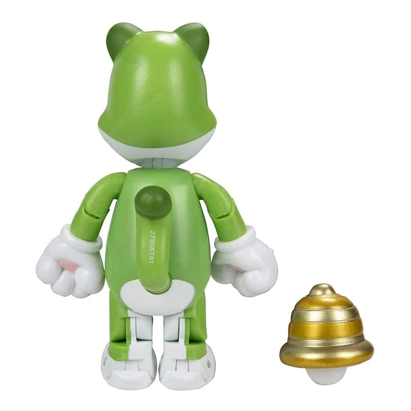 Official Nintendo Super Mario Cat Luigi With Super Bell 10cm / 4" Figure 5 Official Nintendo Super Mario Cat Luigi With Super Bell 10cm / 4" Figure