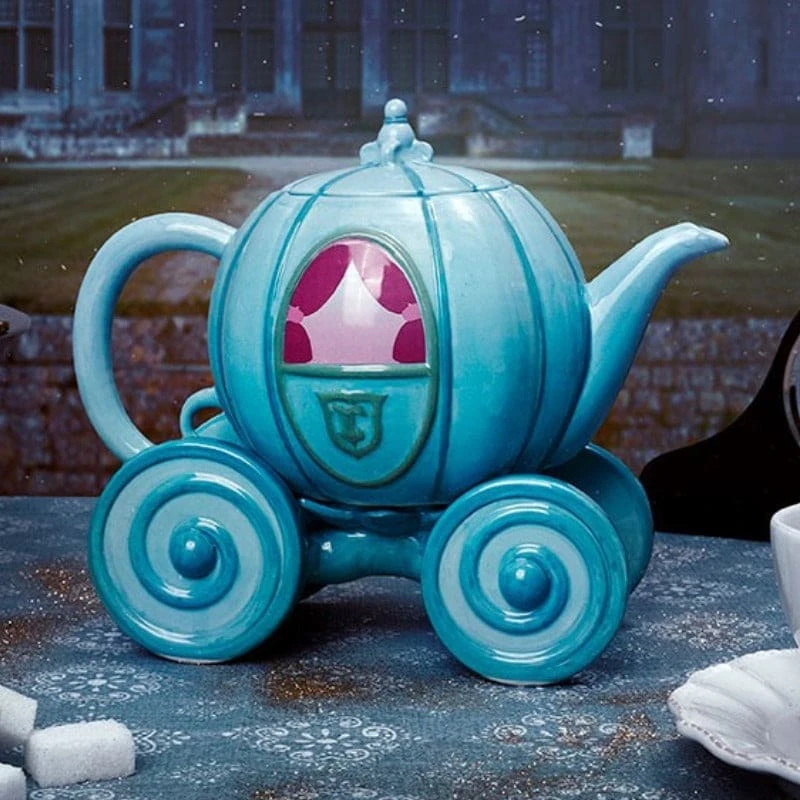Official Disney Cinderella Carriage Teapot 3 Official Disney Cinderella Carriage Teapot