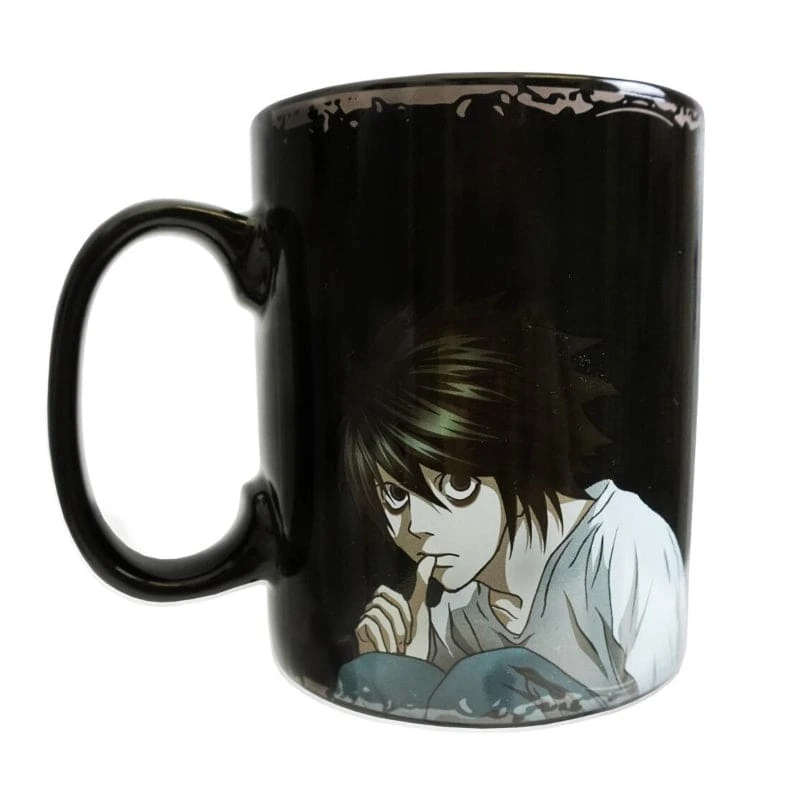 Official Death Note Kira & L Heat Changing Mug Anime 5 Official Death Note Kira & L Heat Changing Mug Anime