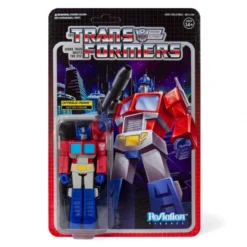Official Transformers Super7 ReAction Figure Optimus Prime