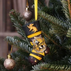 Official Harry Potter Hufflepuff Stocking Hanging Ornament