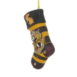 Official Harry Potter Hufflepuff Stocking Hanging Ornament 9 Official Harry Potter Hufflepuff Stocking Hanging Ornament
