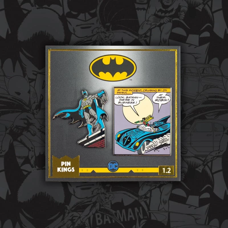 Pin Kings DC Comics Batman Enamel Pin Badge Set 1.2 Accessories 3 Pin Kings DC Comics Batman Enamel Pin Badge Set 1.2 Accessories