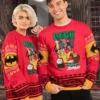 DC Christmas Jumper Official Batman Deck The Halls Christmas Jumper / Ugly Sweater 1 DC Christmas Jumper Official Batman Deck The Halls Christmas Jumper / Ugly Sweater