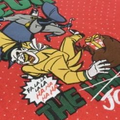 DC Christmas Jumper Official Batman Deck The Halls Christmas Jumper / Ugly Sweater 14 DC Christmas Jumper Official Batman Deck The Halls Christmas Jumper / Ugly Sweater