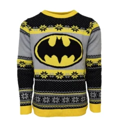 DC Christmas Jumper Official Batman Christmas Jumper / Ugly Sweater