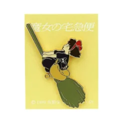 Accessories Official Studio Ghibli Kiki's Delivery Service Pin Badge Jiji Broom