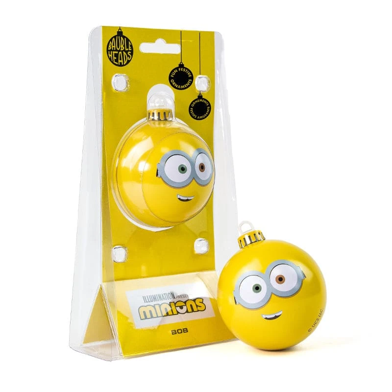 Minions Christmas Decoration Bauble Heads Minions ‘Bob’ Christmas Decoration / Ornament 7 Minions Christmas Decoration Bauble Heads Minions ‘Bob’ Christmas Decoration / Ornament