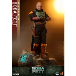 Offiical Hot Toys Star Wars The Book Of Boba Fett 1:4 Scale Figure (Deluxe Version)