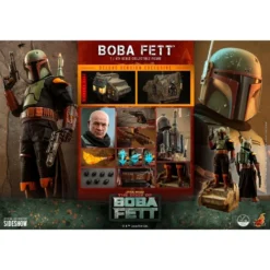 Offiical Hot Toys Star Wars The Book Of Boba Fett 1:4 Scale Figure (Deluxe Version)