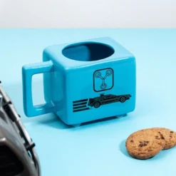 Official Back To The Future: Logo Retro TV Heat Change Mug