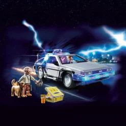 Official Playmobil Back To The Future DeLorean Set