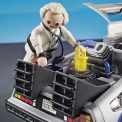 Official Playmobil Back To The Future DeLorean Set