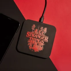 Official Stranger Things Logo Wireless Charging Mat Phone Accessories