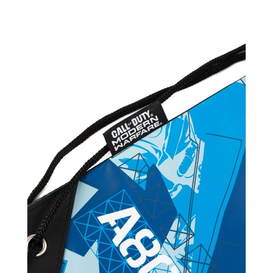 Official Call Of Duty Modern Warfare Blue Camo Drawstring Bag Bags 5 Official Call Of Duty Modern Warfare Blue Camo Drawstring Bag Bags