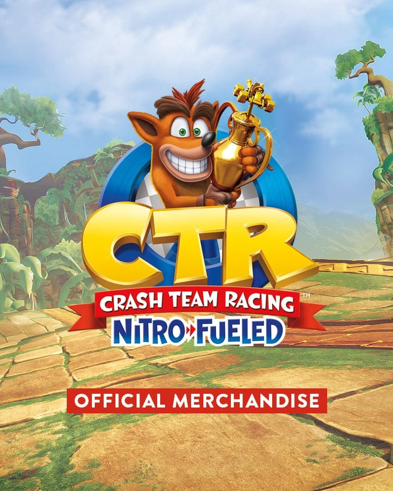 Official Crash Team Racing Nitro-Fueled Racing-inspired Snapback Crash Bandicoot 7 Official Crash Team Racing Nitro-Fueled Racing-inspired Snapback Crash Bandicoot