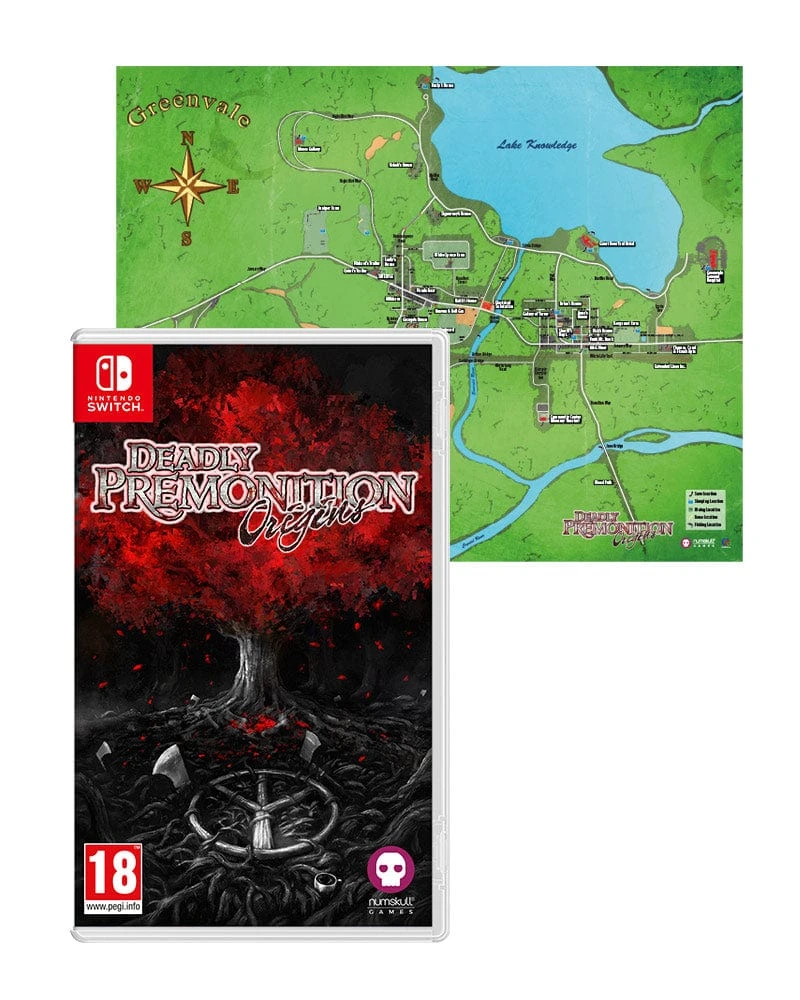 Nintendo Switch Games Numskull Deadly Premonition: Origins With Map Poster (Nintendo Switch) 3 Nintendo Switch Games Numskull Deadly Premonition: Origins With Map Poster (Nintendo Switch)