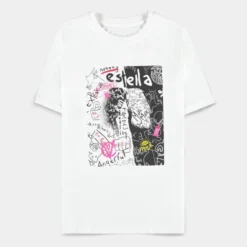 Apparel Official Disney Cruella Graphic Print Women's Short Sleeved T-Shirts