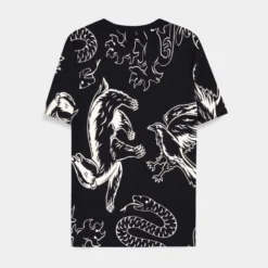 Official Harry Potter Black AOP Women's T-Shirts