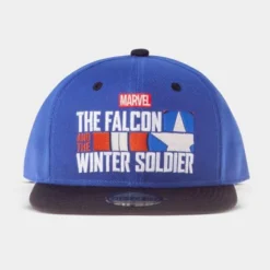 The Falcon And The Winter Soldier Official Marvel Winter Soldier Logo Snapback