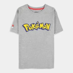 Apparel Official Pokemon Logo Women's Short Sleeved T-Shirts