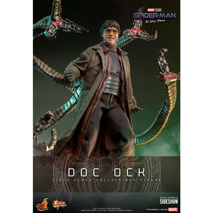 Official Hot Toys Marvel Spider-Man No Way Home Doc Ock 1:6 Scale Figure Avengers 4 Official Hot Toys Marvel Spider-Man No Way Home Doc Ock 1:6 Scale Figure Avengers