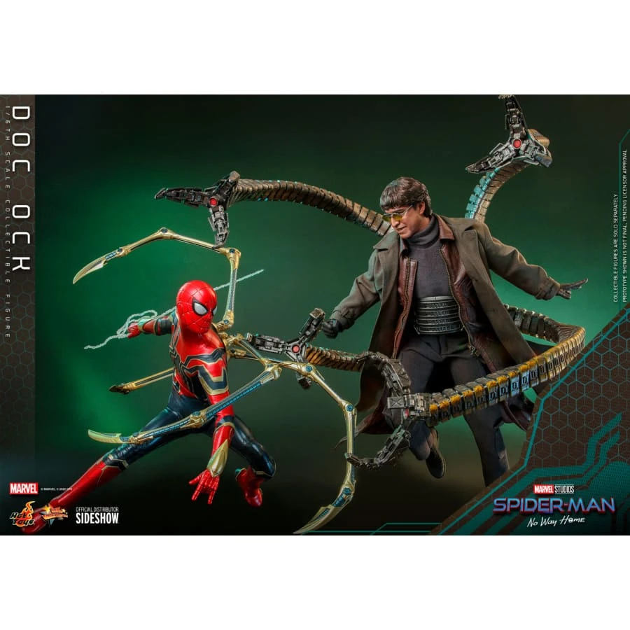 Official Hot Toys Marvel Spider-Man No Way Home Doc Ock 1:6 Scale Figure Avengers 8 Official Hot Toys Marvel Spider-Man No Way Home Doc Ock 1:6 Scale Figure Avengers