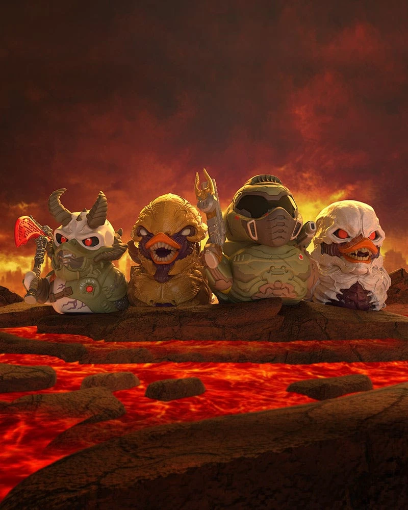 Doom IMP TUBBZ Collectible Duck 10 Doom IMP TUBBZ Collectible Duck