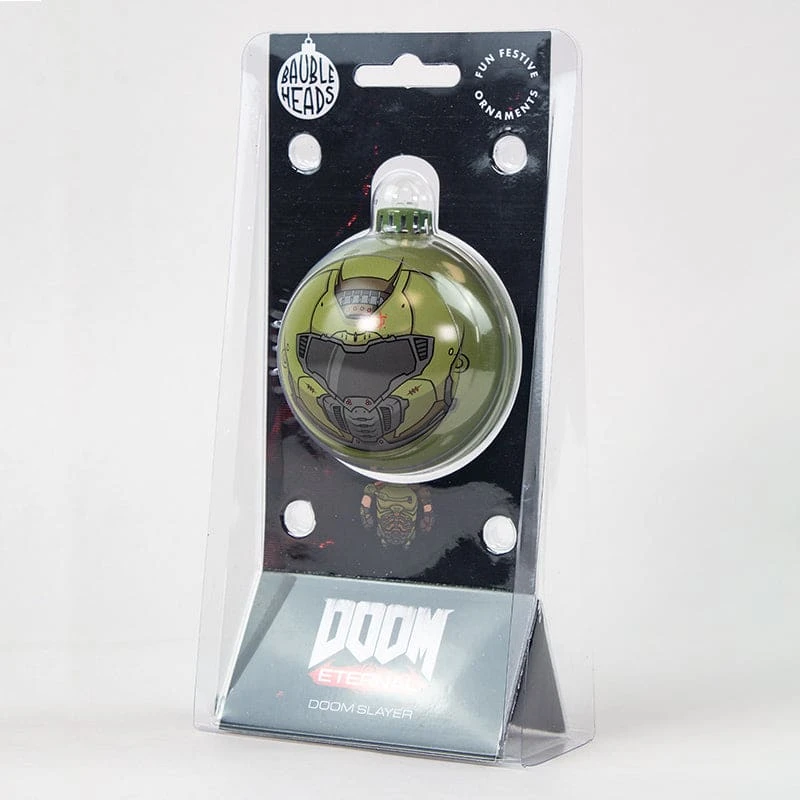 Bethesda Christmas Decoration Bauble Heads DOOM ‘DOOM Slayer’ Christmas Decoration / Ornament 6 Bethesda Christmas Decoration Bauble Heads DOOM ‘DOOM Slayer’ Christmas Decoration / Ornament