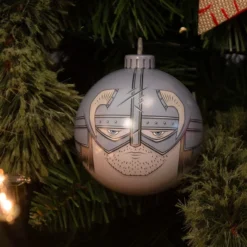 Bethesda Christmas Decoration Bauble Heads Skyrim ‘Dovahkiin’ Christmas Decoration / Ornament