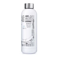 Official Dreamcast White Bowling Pin Style Water Bottle