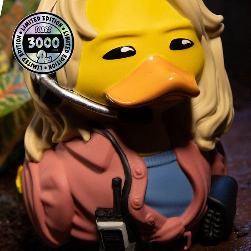 Jurassic Park Dr. Ellie Sattler TUBBZ Cosplaying Duck Collectible 6 Jurassic Park Dr. Ellie Sattler TUBBZ Cosplaying Duck Collectible