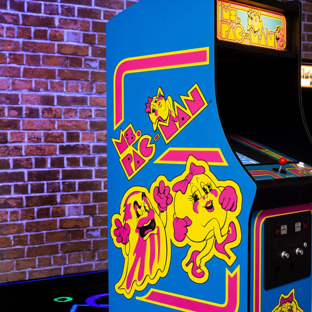 Official Ms Pac-Man Quarter Size Arcade Cabinet 8 Official Ms Pac-Man Quarter Size Arcade Cabinet