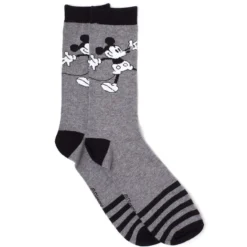 Disney Official Classic Mickey Mouse Wide Arms Socks Apparel