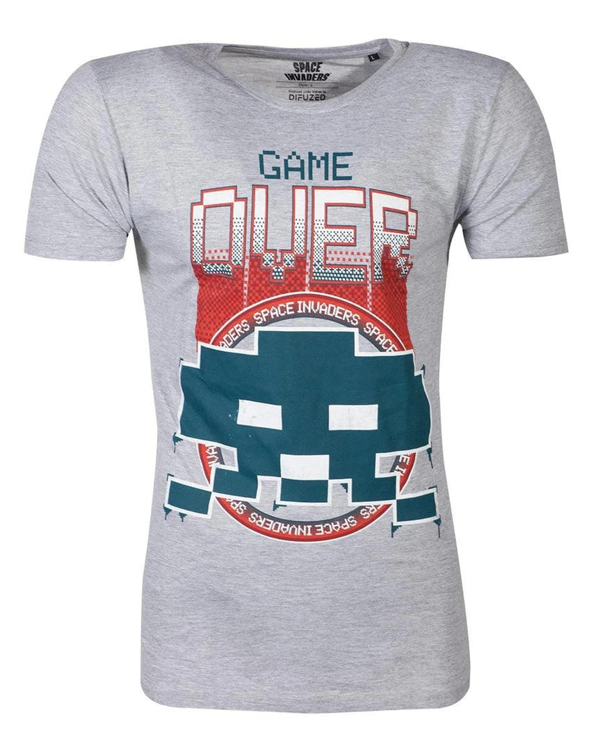 Apparel Official Space Invaders Game Over Unisex T-Shirts 3 Apparel Official Space Invaders Game Over Unisex T-Shirts