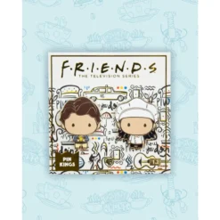Pin Kings Friends Enamel Pin Badge Set 1.2 - Monica & Chandler Accessories