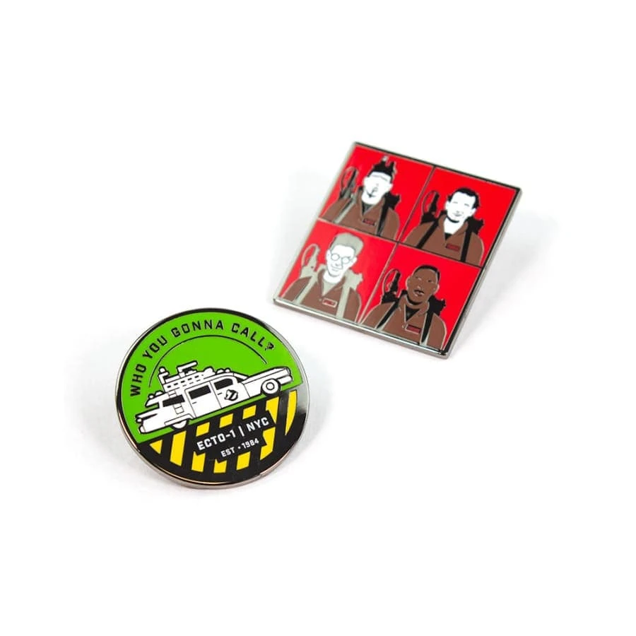 Pin Kings Ghostbusters Enamel Pin Badge Set 1.3 - Who You Gonna Call ? & Characters 6 Pin Kings Ghostbusters Enamel Pin Badge Set 1.3 - Who You Gonna Call ? & Characters