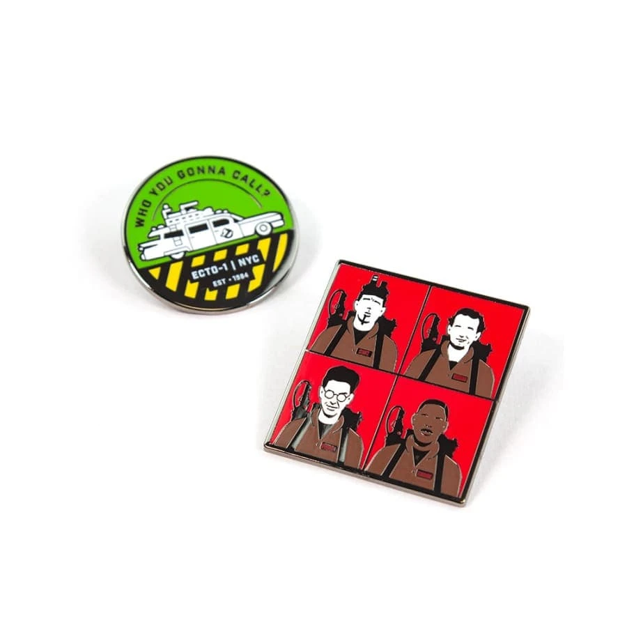 Pin Kings Ghostbusters Enamel Pin Badge Set 1.3 - Who You Gonna Call ? & Characters 7 Pin Kings Ghostbusters Enamel Pin Badge Set 1.3 - Who You Gonna Call ? & Characters