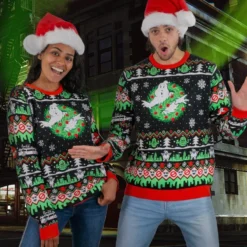 Official Ghostbusters Christmas Jumper / Ugly Sweater