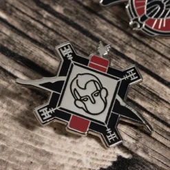 Pin Kings God Of War Enamel Pin Badge Set Accessories