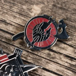 Pin Kings God Of War Enamel Pin Badge Set Accessories 7 Pin Kings God Of War Enamel Pin Badge Set Accessories