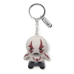Keyrings Official Marvel Guardians Of The Galaxy Drax 3D Rubber Keyring / Keychain