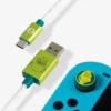 Official The Grinch LED USB C Cable & Thumb Grips (Nintendo Switch) 1 Official The Grinch LED USB C Cable & Thumb Grips (Nintendo Switch)